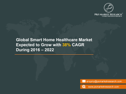 Smart Home Healthcare Market Research Report 2022