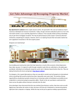 Get Take Advantage Of Recouping Property Market