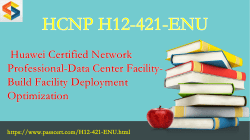 HCNP-DCF H12-421-ENU free download