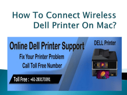 How To Connect Wireless Dell Printer On Mac-converted
