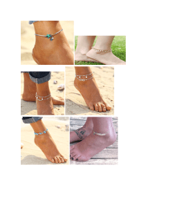 Collections of Anklets