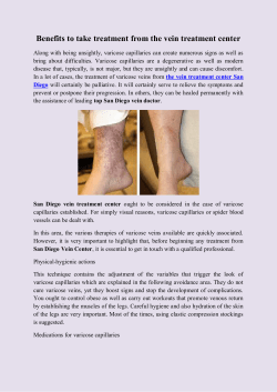 Benefits to take treatment from the vein treatment center