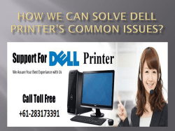 How We Can Solve Dell Printer’s Common Issues-converted