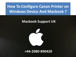 How To Configure Canon Printer on Windows Device And Macbook-converted