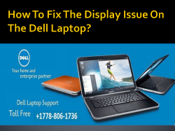 How To Fix The Display Issue On The