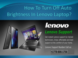 How To Turn Off Auto Brightness In Lenovo