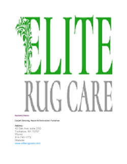 Carpet Cleaning, Repair & Restoration Tuckahoe