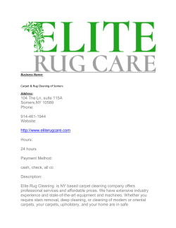 Carpet & Rug Cleaning of Somers