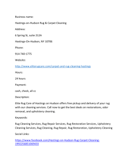 Hastings-on-Hudson Rug & Carpet Cleaning
