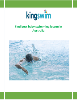Find best baby swimming lesson in Australia