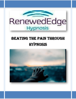 Beating the Pain Through Hypnosis