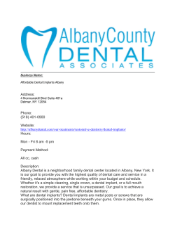 Affordable Dental Implants Albany