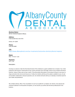 All On 4 Dental Implants Albany