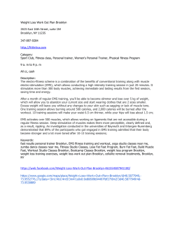 Weight Loss Work Out Plan Brooklyn