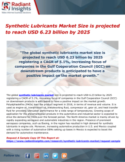 Synthetic Lubricants Market Size is projected to reach USD 6.23 billion by 2025 