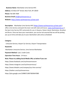 Manhattan Limo Service NYC-converted
