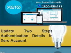 Update Two Steps Authentication Details In Xero Account-converted