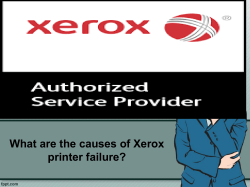 What are the causes of Xerox printer failure-converted