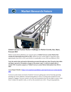Global Conveyor System Market