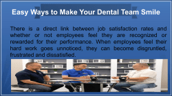 Easy Ways to Make Your Dental Team Smile