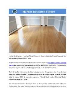 Global Hard Surface Floorings Market