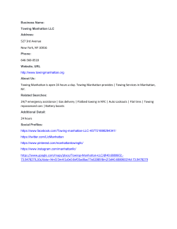 Towing Manhattan LLC-527 3rd Avenue,New York, NY 10016