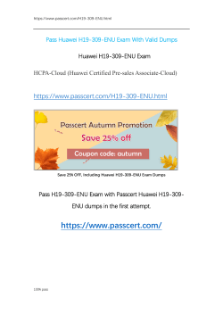 H19-309-ENU HCPA-Cloud Dumps