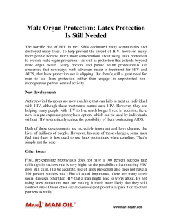 Male Organ Protection - Latex Protection Is Still Needed