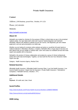 Private Health Insurance