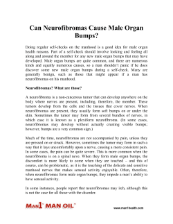 Can Neurofibromas Cause Male Organ Bumps
