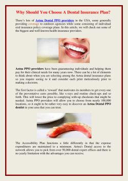 Why Should You Choose A Dental Insurance Plan