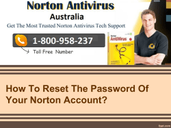 How To Reset The Password Of Your Norton Account-converted