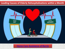6 Leading Causes of Elderly Rehospitalizations within a Month - img